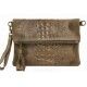 Женская кожаная сумка-клатч Italian bags DB973