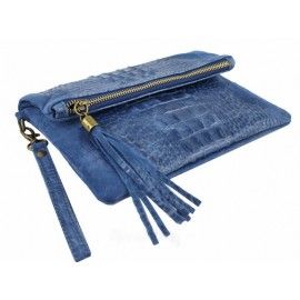 Женская кожаная сумка-клатч Italian bags DB973