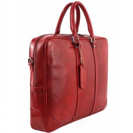 Шкіряний портфель Bottega Carele BC805