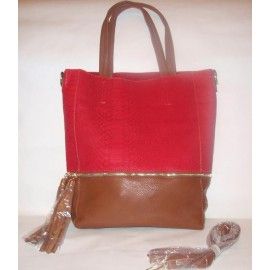 Сумка LOOKAT red/brown