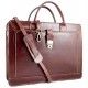 Шкіряний портфель Bottega Carele BC802