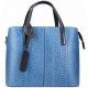 Кожаная женская сумка под питона Italian bags DB9031