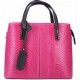 Кожаная женская сумка под питона Italian bags DB9031