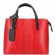 Кожаная женская сумка под питона Italian bags DB9031