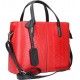 Кожаная женская сумка под питона Italian bags DB9031
