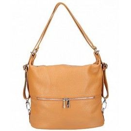 Женская кожаная сумка рюкзак Italian bags DB7151