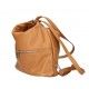 Женская кожаная сумка рюкзак Italian bags DB7151
