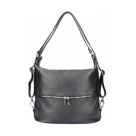 Женская кожаная сумка рюкзак Italian bags DB7151