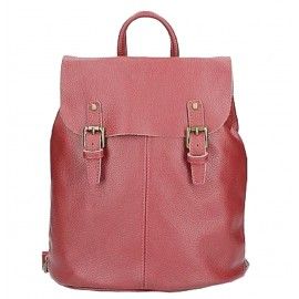 Кожаный городской рюкзак Italian bags DB7159