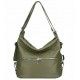 Женская кожаная сумка рюкзак Italian bags DB7151