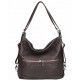 Женская кожаная сумка рюкзак Italian bags DB7151