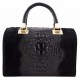 Женская кожаная сумка-саквояж Italian bags DB8836inv