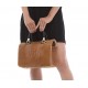Женская кожаная сумка-саквояж Italian bags DB8836inv