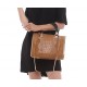 Женская кожаная сумка-саквояж Italian bags DB8836inv