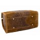 Женская кожаная сумка-саквояж Italian bags DB8836inv