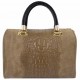 Женская кожаная сумка-саквояж Italian bags DB8836inv