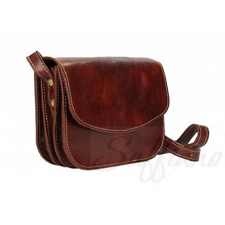 Кожаная женская сумочка через плечо Tuscany Italia COT176