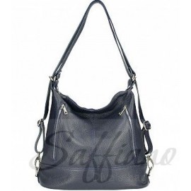 Жіноча шкіряна сумка / рюкзак Italian bags DB7170