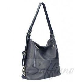 Жіноча шкіряна сумка / рюкзак Italian bags DB7170