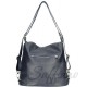 Жіноча шкіряна сумка / рюкзак Italian bags DB7170