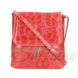 Женская кожаная сумка через плечо DB189