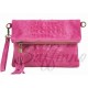 Женская кожаная сумка-клатч Italian bags DB973