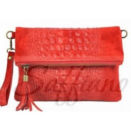 Женская кожаная сумка-клатч Italian bags DB973