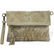 Женская кожаная сумка-клатч Italian bags DB973