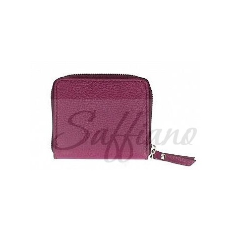Женский кожаный кошелек на молнии Italian bags DB558