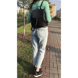 Шкіряний жіночий рюкзак Italian bags DB7068