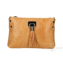 Шкіряна сумочка-клатч під пітона DB216
