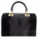 Женская кожаная сумка-саквояж Italian bags DB8836inv