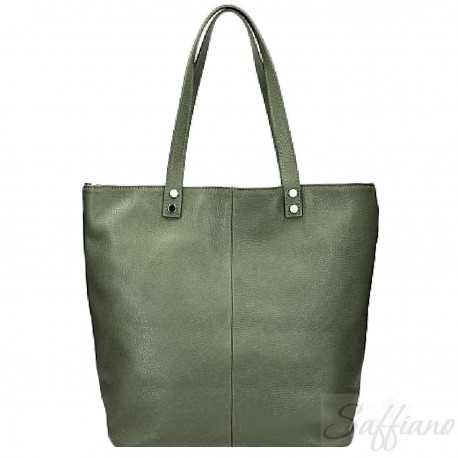 Жіноча шкіряна сумка шоппер Italian bags DB7190