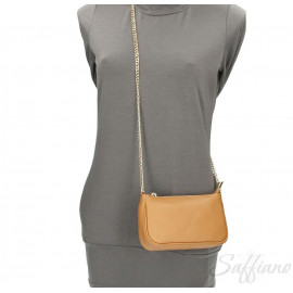 Жіноча шкіряна сумочка на ланцюжку Italian bags DB233