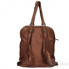 Шкіряна сумка / рюкзак Bottega Carele BC736