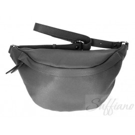 Кожаная сумочка на пояс unisex Vintage Italian bags DB157