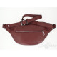 Кожаная сумочка на пояс unisex Vintage Italian bags DB157