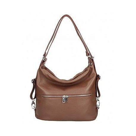 Женская кожаная сумка рюкзак Italian bags DB7151B