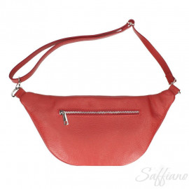 Кожаная женская сумочка на пояс Italian bags DB167