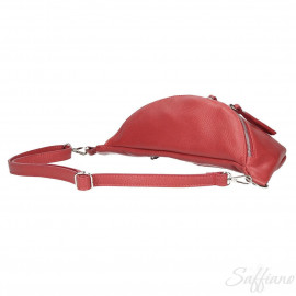 Шкіряна жіноча сумочка по пояс Italian bags LB794