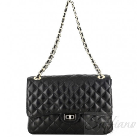 Женская кожаная сумка чере плечо на цепочке Tuscany Italia COT1249