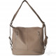 Жіноча шкіряна сумка / рюкзак Italian bags DB7170