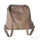 Жіноча шкіряна сумка / рюкзак Italian bags DB7170