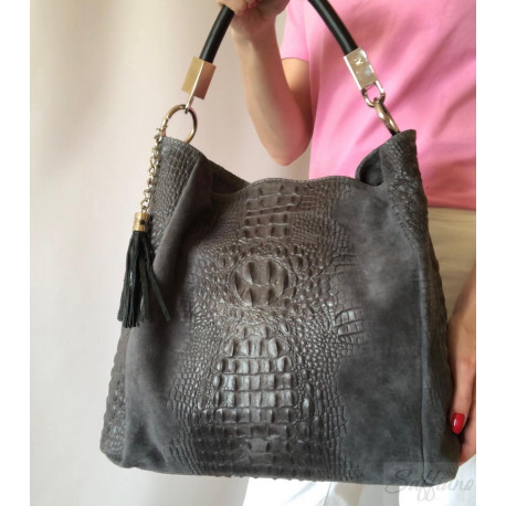 Кожаная женская сумка DB7021N