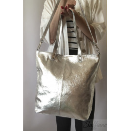 Жіноча шкіряна сумка шоппер Italian bags DB7190