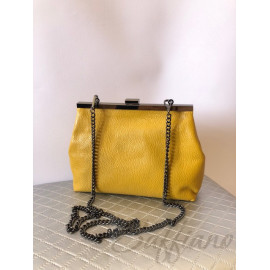 Жіноча шкіряна сумочка на ланцюжку DB203B