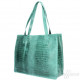 Кожаная женская сумка под крокодила Italian bags DB9217