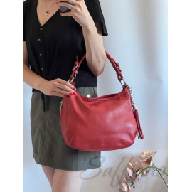 Женская кожаная сумка Italian bags DB7164