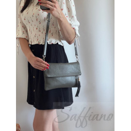 Жіноча шкіряна сумочка через плече Italian bags DB161