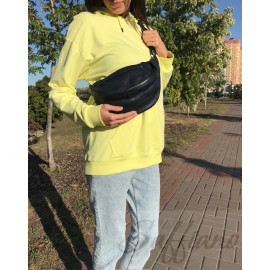 Кожаная сумка на пояс Italian Bags  SB5004-B